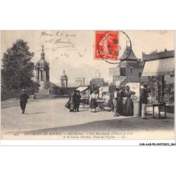 CAR-AABP8-76-0605 - Environs de ROUEN - BONSECOURS - Les marchands d'objets de piété et de la cartes postales