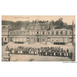 CAR-ACWP12-0857-76 - PAVILLY - Mairie et écoles