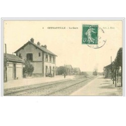 76.OFFRANVILLE.LA GARE.TRAIN