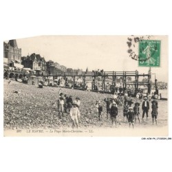 CAR-ACWP4-0238-76 - LE HAVRE - La plage marie-christine