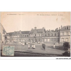 CAR-AABP10-76-0780 - Environs de ROUEN - PAVILLY - La mairie - Ecole de Garcons