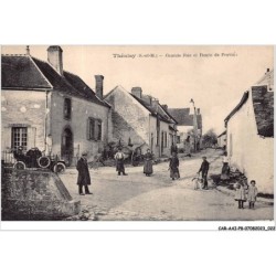 CAR-AAIP8-77-0678 - THENISY - Grande rue et Route de Provins