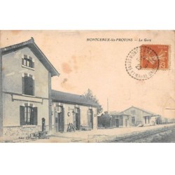 77 - MONTCEAUX LES PROVINS - SAN24824 - La Gare