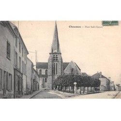 77 - CHAUMES - SAN24821 - Place Sadi-Carnot