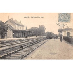 77 - Ablon - SAN22186 - Intérieur de la Gare - Train