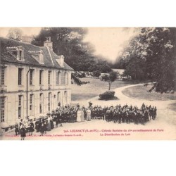 77. n°56388.luzancy.colonie scolaire.la distribution du lait