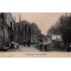 77 - COUTEVROULT - SAN35788 - Place de la Mairie