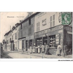 CAR-AAIP8-77-0673 - CHAUMES - Rue de paris - Epicerie, Cpmmerces