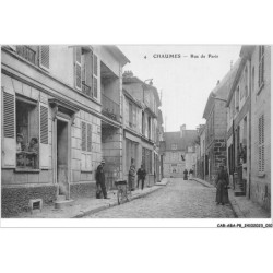 CAR-ABAP8-77-0703 - CHAUMES - rue de paris