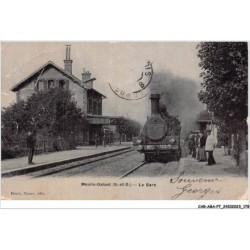 CAR-ABAP7-77-0689 - MOULIN-GALANT - la gare