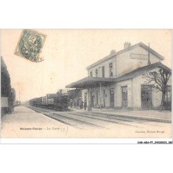 CAR-ABAP7-77-0691 - MAISON-ROUGE - la gare