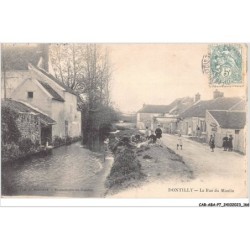 CAR-ABAP7-77-0683 - DONTILLY - la rue du moulin