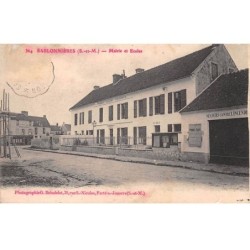 77-SAN59941-SABLONNIERES.Mairie et Ecoles