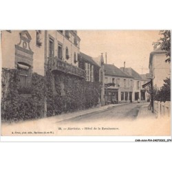 CAR-AAAP14-77-1047 - MARLOTTE - Hotel de la Renaissance - Carte vendue en l'etat