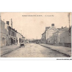 CAR-AAAP14-77-1051 - MOISSY-CRAMAYEL - La Grande Rue - Carte pliee vendue en l'etat
