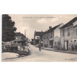 77 - DOUE - SAN67346 - La place et rue de la Ferté sous Jouarre