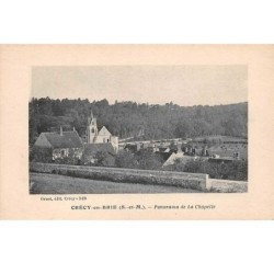 77. n° 105178 .crecy en brie .panorama de la chapelle .