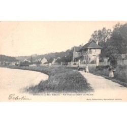 77. n° 105230 .st jean les deux jumeaux .vue prise du chemin de hallage .