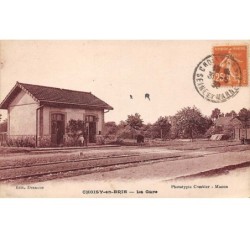 77.n°59380.choisy en brie.la gare