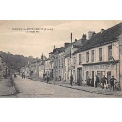 77. n° 105205 .st jean les deux jumeaux .la grande rue .commerces .