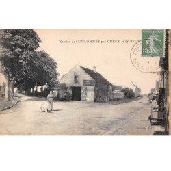 77. n° 104557 . coulommes .entree de la ville .