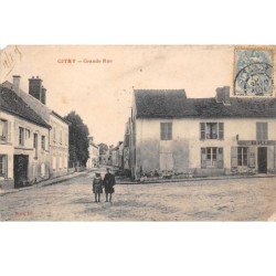 77. n° 104544 . citry .enfants .grande rue .
