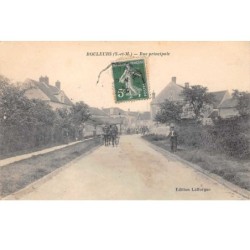 77. n° 104491 . bouleurs .attelage .rue principale .
