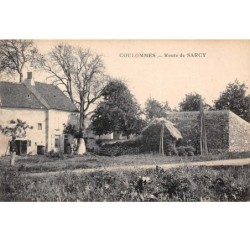 77. n° 104563 . coulommes .route de sarcy .