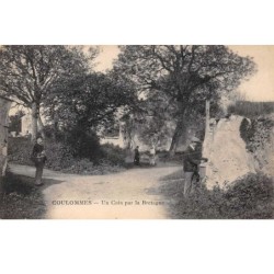 77. n° 104559 . coulommes .un coin par la bretagne .