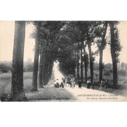 77. n° 104608 .coutevroult .attelage .la cote .