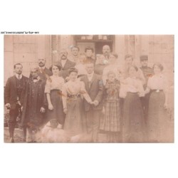 CAR-AFQP5-0236-77 - SAIRES-LA-VERRERIE - Portrait de groupe - CARTE PHOTO