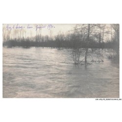 CAR-AFQP5-0246-77 - GRETZ-SUR-LOING - Crue janvier 1910 - CARTE PHOTO