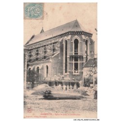 CAR-AFQP5-0254-77 - DAMMARTIN - Eglise saint-jean en construction
