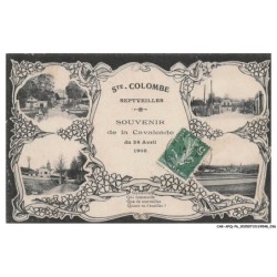 CAR-AFQP6-0306-77 - SAINTE-COLOMBE - Septveilles - Souvenir de la cavalcade du 26 avril 1908