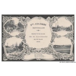 CAR-AFQP6-0305-77 - SAINTE-COLOMBE - Septveilles - Souvenir de la cavalcade du 26 avril 1908