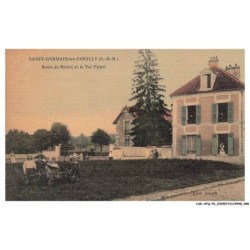 CAR-AFQP6-0332-77 - SAINT-GERMAIN-LES-COUILLY - Route de misere et le val fleuri
