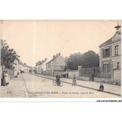 CAR-AAGP8-77-0719 - CHAILLY EN BIERE - Entrée de chailly - Route de Paris - ELD