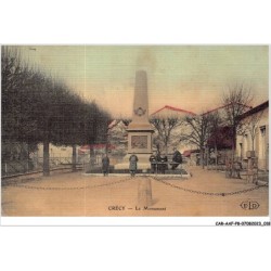 CAR-AAFP8-77-0669 - CRECY - le monument - ELD