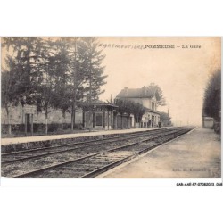 CAR-AAEP7-77-0655 - POMMEUSE - la gare