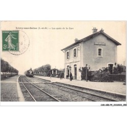 CAR-ABDP9-77-0920 - LIVRY-SUR-SEINE - LES QUAIS DE LA GARE - TRAIN