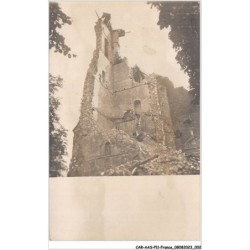 CAR-AASP11-0742 - FRANCE - CARTE PHOTO - POISIEUX - MAISON BRISEE