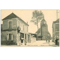 77.MISY SUR YONNE.n°83.L'EGLISE ET LA PLACE