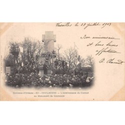 77 - COULMIERS - SAN31076 - L'anniversaire du Combat au monument de Coulmiers - Environs d'Orléans