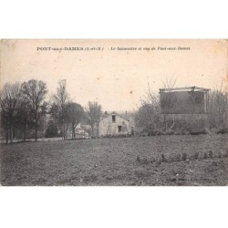 77 - PONT AUX DAMES - SAN28451 - Le Gazomètre et Vue de Pont aux Dames