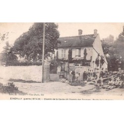 77 - ETREPILLY - SAN47826 - Cemin de la Cavée dit Chemin des Zouaves - Toute de la Victoire