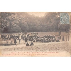 77. n° 105243 .luzancy .colonie scolaire du 18 e arrondissement .