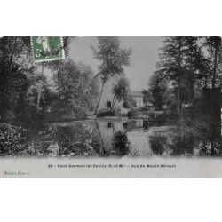 77. n° 105054 .saint germain les couilly .vue du moulin herouin .