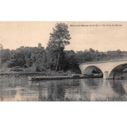 77. n° 104956 .mery sur marne .un coin de marne .