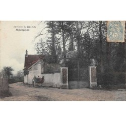 77. n° 105074 .quincy .moulignon .attelage .