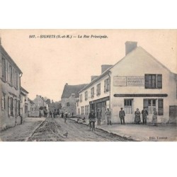 77. n° 104983 .signets .la rue principale .